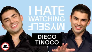 'On My Block’ Star Diego Tinoco Reacts to His Cringe Pickup Lines | I Hate Watching Myself | Esquire