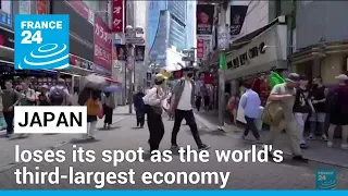 Japan falls into fourth place behind Germany among world's largest economies • FRANCE 24 English