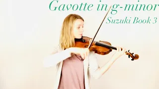 Gavotte in g-minor by J.S. Bach - Suzuki Book 3