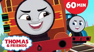 Thomas Races to the Finish | Thomas & Friends | +60 Minutes of Kids Cartoon!