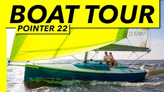 The perfect boat for micro-adventures? | Pointer 22 tour | Yachting Monthly