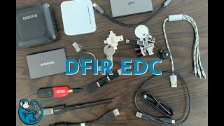 DFIR EDC pack  - my EveryDay Carry pack for my DFIR work and travel kit