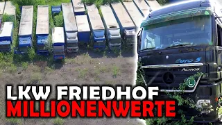 HIER STEHEN MILLIONENWERTE | Der LKW Friedhof einer insolventen Spedition | Lost Places