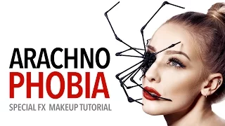 Arachnophobia special fx makeup tutorial