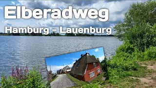 Elberadweg HAMBURG - DRESDEN: Teil 1 Hamburg - Lauenburg