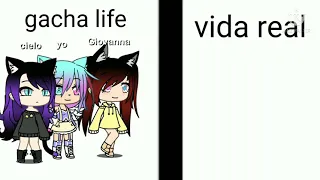 gacha life vs vida real meme