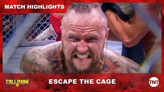 Escape the Cage Creates Chaos [CLIP] | AEW Collision | TNT