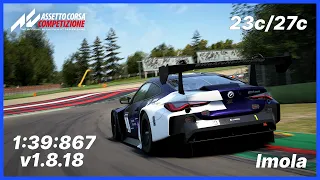 ACC | BMW M4 | Imola | 01:39.867 |