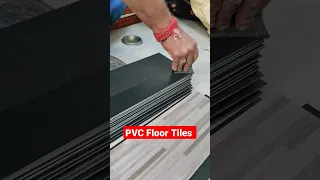 How to Paste PVC Flooring | How to Apply Adhesive on Pvc Tiles | Adhesive Installation on Tiles |