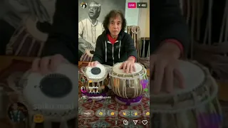 Ustad Zakir Hussain Explains Dha-Tirkit Different Styles