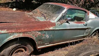 1967 Mustang 390 GT Fastback Barn Find, Parked Since 1973, Price Revealed