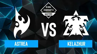 Astrea vs. Kelazhur - ESL SC2 Masters: Winter 2023 Americas Regionals - Playoffs