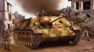 Panzer IV/70  Enlisted - Wilhelmstrasse - Invasion gameplay