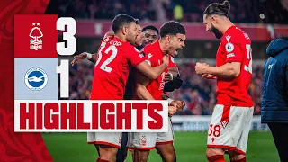 MATCH HIGHLIGHTS | REDS BEAT BRIGHTON | NOTTINGHAM FOREST 3-1 BRIGHTON | PREMIER LEAGUE