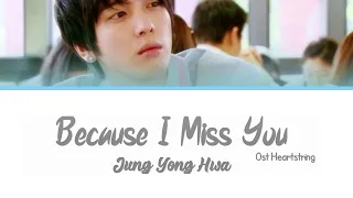 [HAN/ROM/ENG] Jung Yong hwa - Because I Miss You [LYRICS]