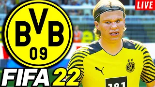 FIFA 22 BORUSSIA DORTMUND CAREER MODE WITH HAALAND, BELLINGHAM AND WIRTZ 😱🙌💪| PS5