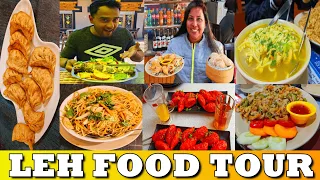 BEST PLACES TO EAT IN LEH | BEST STREET FOOD AND RESTAURANT IN LADAKH | FAMOUS LADAKH FOOD | #ladakh