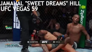 Jamahal "Sweet Dreams" Hill KO WIN! | UFC Vegas 59 | RAZORMMA