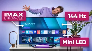 Testuję telewizor z matrycą Mini LED 144 Hz 📺 Hisense 55U7KQ