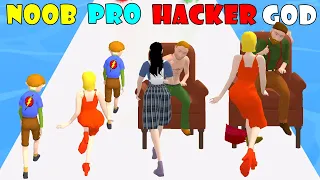 NOOB vs PRO vs HACKER vs GOD - Nerd Run