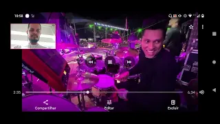 REAGINDO A RIT BATERA (BATERISTA DO GUSTTAVO LIMA )