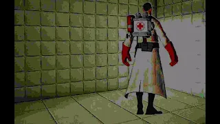 Medic in a mental hospital