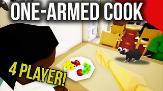 One Armed Cook - Price Vs. The Rats (4-Player Gameplay)