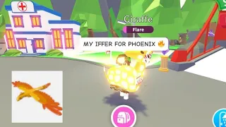 My offer for PHOENIX | Adoptme Update | Value #adoptme #adoptmerich #adoptmeupdate #trade