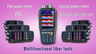 Pon power meter+ optical power meter+ VFL, Multifunction fiber tools