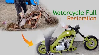 Restoration OLD Motorcycle Chopper - Full Restoration prosses