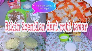 bikin cemilan dari roti tawar