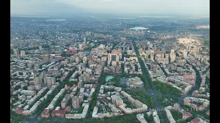 Yerevan Aerial view / Armenia Aerial