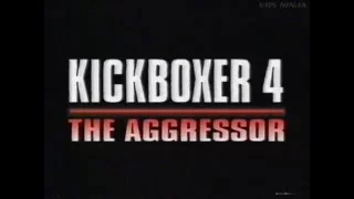 Kickboxer 4: The Aggressor 1994 (Dutch VHS trailer)