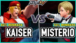 KOF XV 🔥 Kaiser (Terry/Ryo/Kyo) vs Misterio (King/Athena/Elisabeth)