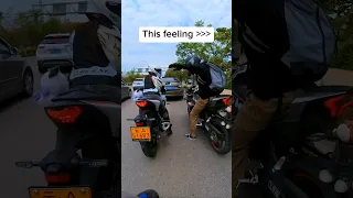 Never let them know your next move🥰🤣 #motorcycle #motovlog #bikergirl #viral #shorts