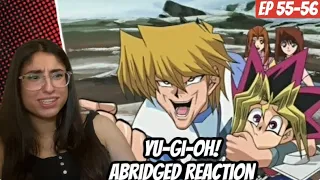 Yu-Gi-Oh Abridged REACTION | YGOTAS ep 55-56