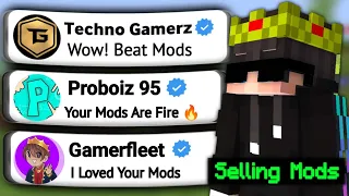 Contacting Popular Youtubers To Buy My Minecraft Mods! 🤯