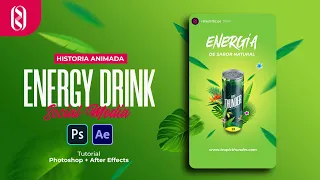 🔥Crea historia animada para INSTAGRAM o FACEBOOK Tutorial 💪 | Photoshop y After Effects