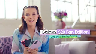 Millie Bobby Brown Reveals Her Fave Galaxy S20 FE (Fan Edition) Colour