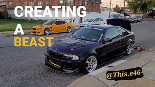 The PERFECT E46 Widebody Build Begins! Wider Than My GTR?