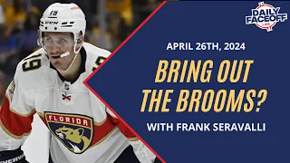 Bring Out The Brooms? | Daily Faceoff LIVE Playoff Edition - April 26th