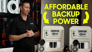 SO EASY! More AFFORDABLE and user friendly BACK UP POWER!