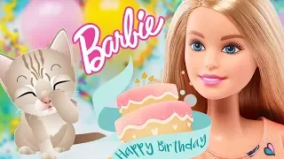 Barbie  🎀 Urodziny kota 🐱 bajka po polsku