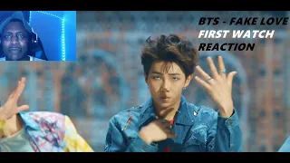 BTS - Fake Love M/V First Time Reaction