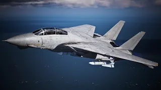 F-14A TGM VS SU-30SM(Mihaly) - ACE COMBAT 7 (Ace)