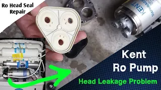 Kent RO Booster Pump Head Leakage Problem | Ro Pump Head Leakage Solution | Ro pump Head seal Repair