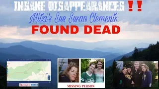 INSANE DISAPPEARANCES Mitzie Sue Susan Clements