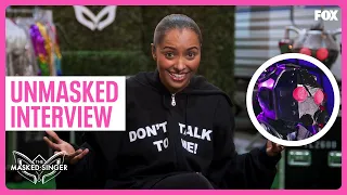 Unmasked Interview: Robo Girl / Kat Graham | Season 8 Ep. 5 | The Masked Singer