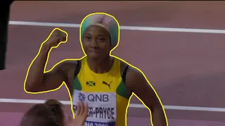 Shelly-Ann Fraser-Pryce | Women's 100m Final World Athletics Championships Doha 2019 Highlights