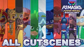 PJ Masks Power Heroes: Mighty Alliance - ALL CUTSCENES